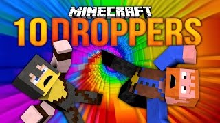 Minecraft 10 DROPPERS Dumb and Dumber [upl. by Jeu]