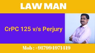 Divorce Case MalayalamFalse CrPC 125 നു എതിരെ CrPC 340 Perjury ഉപയോഗിച്ച് പ്രതിരോധിക്കാമോ [upl. by Philipa]