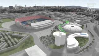 The club will build the new Palau Blaugrana 3D [upl. by Bertero]