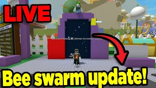 LIVE  NEW UPDATE  Test Realm Bee Swarm Simulator [upl. by Ledua]