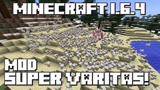 Minecraft 164 MOD SUPER VARITAS [upl. by Strage]