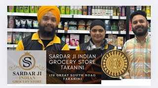 Sardar ji Indian Grocery store Takanini  Deepa Bazid Wala Takanini grocerydiwalimela sardar shop [upl. by Bak]