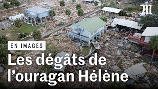 EtatsUnis  des vents mesurés à 225 kmh lors de l’ouragan Hélène [upl. by Gennaro]