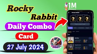 Rocky Rabbit Combo 27 July  Rocky Rabbit Today Combo [upl. by Ahar]