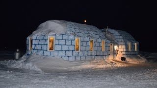 The Igloo Bar on Ice Zippel Bay Resort Lake of the Woods [upl. by Alraep]