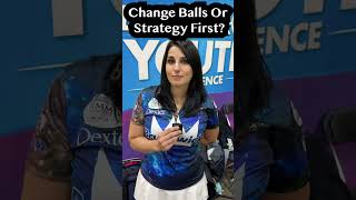 Do You Change Bowling Balls Or Strategy First bowling shorts bowlwithbrunswick [upl. by Jeanie960]