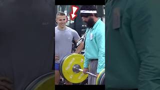 ELITE Powerlifter pretended to be a FAKE TRAINER 😨 Anatoly GYM PRANK gym fitness viral anatoly [upl. by Eelyram]