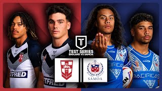 England vs Toa Samoa LIVE STREAM  Game 2  England vs Samoa 2024 [upl. by Feerahs]