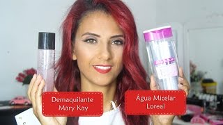 Água Micelar X Demaquilante Mary Kay qual é melhor [upl. by Ellehcem92]