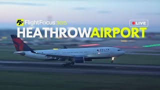 Heathrow Airport Live  Sunday 17th March 2024 [upl. by Eldoria]