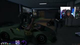 The PD struggles to beat down Kodak Black  GTA NoPixel 40 [upl. by Lliw]