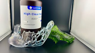 Most Clear 3d printing Resin using Anycubic High Clear Resin and settings [upl. by Steffi556]