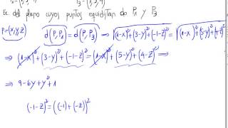 Plano equidistante a dos puntos [upl. by Allrud]