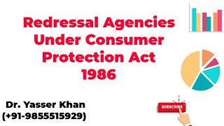 Redressal Agencies Under Consumer Protection Act 1986 [upl. by Vokaay950]