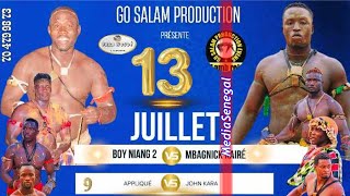 🛑 DIRECT Arène Nationale Mbagnick Kaïré vs Boy Niang 2 Go Salam Prod [upl. by Jerol]