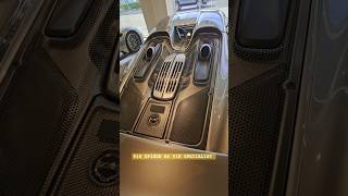 SPYDER 918 PORSCHES ELECTRIC SPORT CAR shorts [upl. by Darooge866]