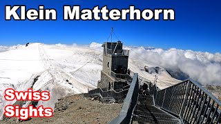 Klein Matterhorn Zermatt Switzerland 4K Glacier Paradise [upl. by Kirkpatrick775]