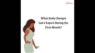 Pregnancy First Month  Symptoms Body Changes and Baby Size [upl. by Tamma]