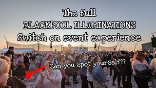 Blackpool Illuminations Switch On 2024  Can you spot yourself [upl. by Kho561]