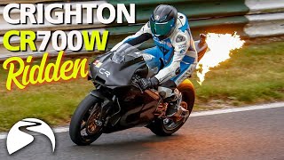 Crighton CR700W  £95k ultimate racing machine review [upl. by Alden]