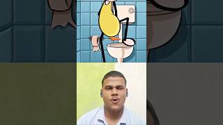 Shaving for first time  shorts funny shaving comedy letsshave matthewshaves animation [upl. by Yemane]