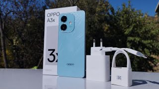 OPPO A3X UNBOXING AND FIRST IMPRESSIONS NO SOUND [upl. by Dalenna860]