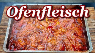 Ofenfleisch  für Backofen oder Grill  Westmünsterland BBQ [upl. by Neelsaj658]