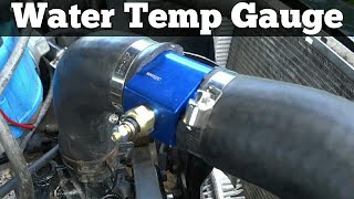 How To Install A Water Temp Gauge [upl. by Ivana364]