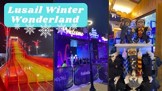 🇶🇦Qatar Vlog We got free Lusail Winter Wonderland Tickets [upl. by Ennadroj871]