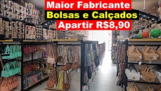 MOSTREI A MAIOR FÁBRICA DE CALÇADOS E BOLSAS DE SANTA CRUZ DO CAPIBARIBE PE APARTIR R890 [upl. by Hodge709]