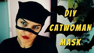 DIY Catwoman Halloween Costume catwoman halloween2022 lastminutecostume [upl. by Naryb]