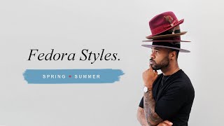 Fedora Styles for Spring amp Summer  Amplify your Style [upl. by Animrac]