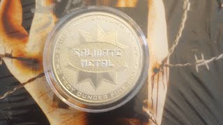 SalivateMetal gold envelope challenge1oz gold coinreddstarsilvercommunitygoldcoinsapmex [upl. by Lebanna]