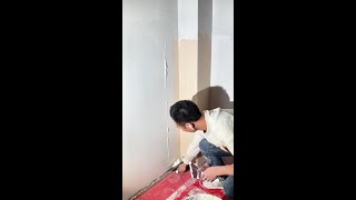 Painter Applying putty  Puttying for renovation putty 241123 [upl. by Padegs]