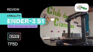 Creality Ender 3 S1  Review Club de Ciencias Zapala [upl. by Eerehs]