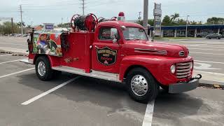 1949 FORD F6 FIRE TRUCK NOT FOR SALE COAST MOTOR COMPANY PALMETTO FL Classiccarsconnectionmq6bx [upl. by Darla651]