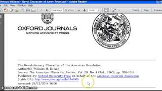 Journal Articles Refereed Sources and Footnotes 2 [upl. by Ogawa]