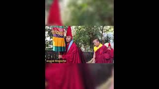 4 yr ago short video sogyal Rinpoche la kudung arrived chorten monastery Gangtok sikkim☸️💐💐 [upl. by Renae]