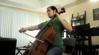 7 May Song  Suzuki Cello Book 1 [upl. by Pantheas180]