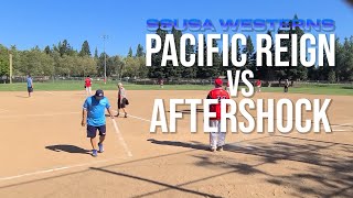 SSUSA Westerns  8324  GAME 6  Roseville CA  Pacific Reign vs Aftershock [upl. by Notnerb]