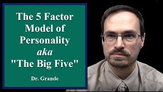 The FiveFactor Model of Personality Traits aka quotThe Big Fivequot [upl. by Pavkovic173]