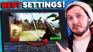 How To Record Gameplay On PC With OBS Best Settings Resolutions and MORE [upl. by Annahc202]