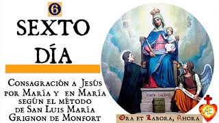 ⚜️ 6 SEXTO DÍA Consagración a Jesús por María y en María según Monfort [upl. by Artemis345]