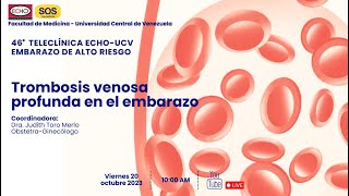 Trombosis venosa profunda en el embarazo [upl. by Ecnarepmet]