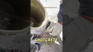 Preparando LECHADA SHOTCRETE andradefims• mixer hormigón shotrecrete operadoresdemaquinas [upl. by Trinl]