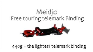 Meidjo Free Touring Telemark binding [upl. by Tuneberg447]