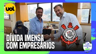 CORINTHIANS TEM DÍVIDA DE MAIS DE R 200 MILHÕES COM SETE EMPRESÁRIOS [upl. by Neenej438]