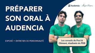 Préparer son entretien à Audencia [upl. by Yelkcub]