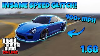 How To Do The FASTEST SPEED GLITCH In GTA 5 Online Over 400MPH [upl. by Engen623]