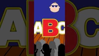 ABC Alphabet Song funny loud karaoke singalong kidssong BabyBigMouth shorts nurseryrhymes [upl. by Ellerred]